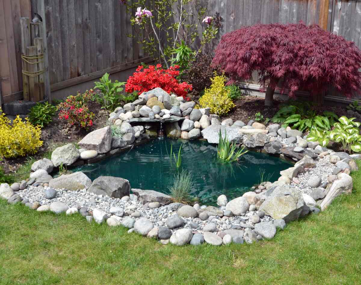 10 Minimalist Garden Designs with Stunning Small Ponds